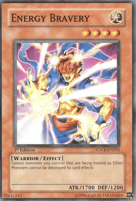 Energy Bravery [SOVR-EN033] Common - for just $0.10! 