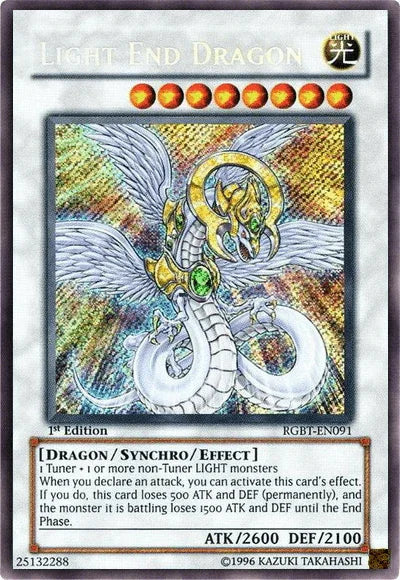 Light End Dragon [RGBT-EN091] Secret Rare - for just $6.55! 