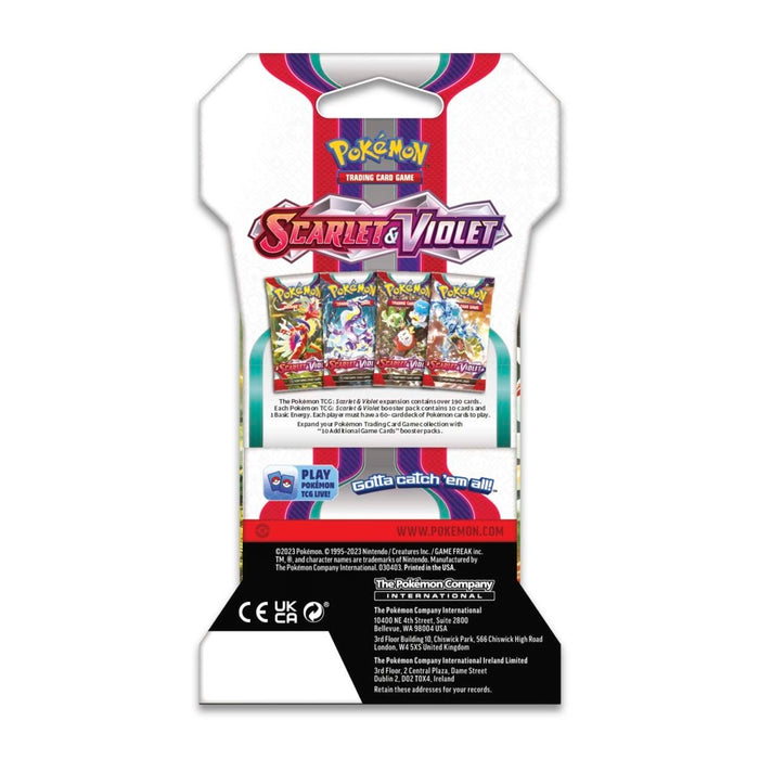 Scarlet & Violet - Sleeved Booster Pack - Just $2.95! Shop now at Retro Gaming of Denver