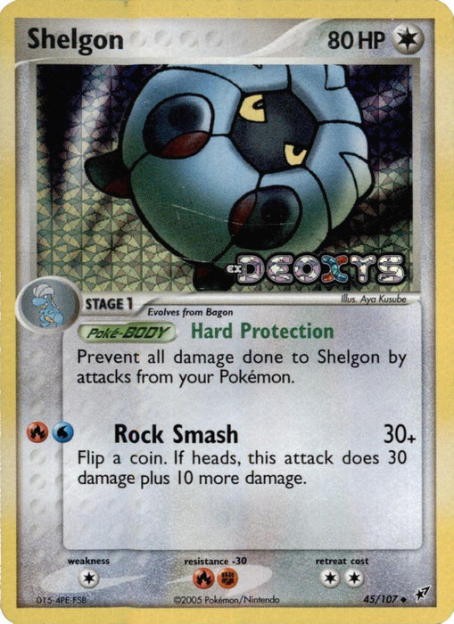 Shelgon (45/107) (Stamped) [EX: Deoxys] - for just $5.95! 