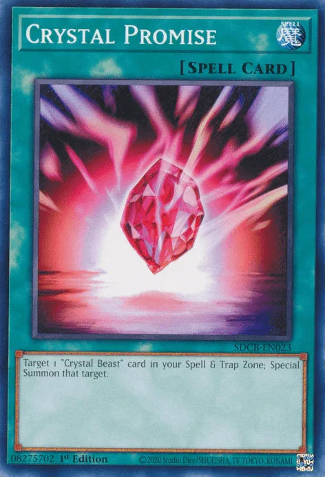 Crystal Promise [SDCB-EN023] Common - for just $0.10! 