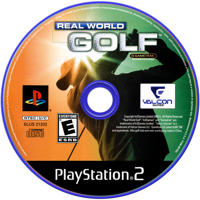 Real World Golf – PlayStation 2 (PS2) - for just $3.99! 