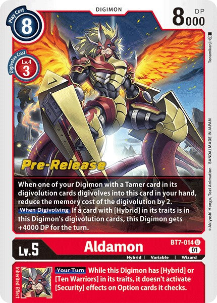 Aldamon [BT7-014] [Next Adventure Pre-Release Cards] - Just $1.40! Shop now at Retro Gaming of Denver