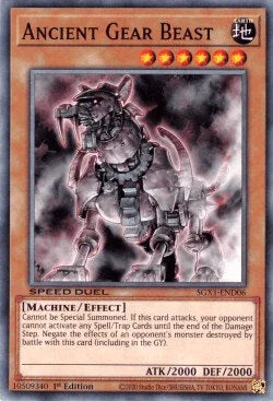 Ancient Gear Beast [SGX1-END06] Common - for just $0.15! 