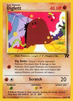 Diglett (52/82) [Team Rocket Unlimited] - for just $0.25! 