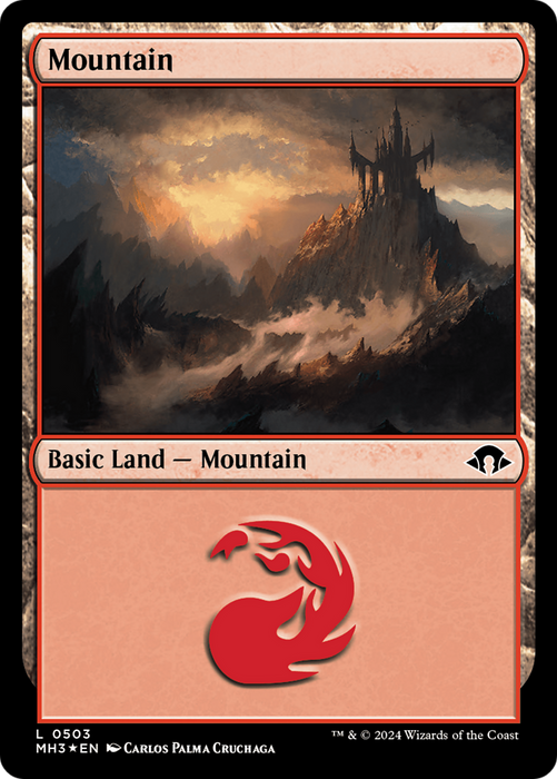 Mountain (0503) (Ripple Foil) (MH3-503) - Modern Horizons 3 Foil - for just $0.06! 