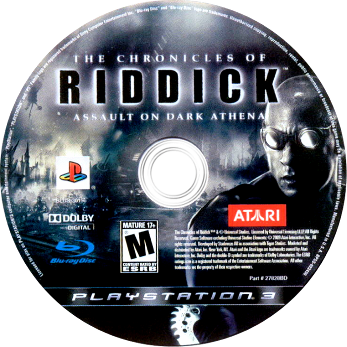 Chronicles of Riddick: Assault on Dark Athena, The – PlayStation 3 (PS3) - for just $23.99! 