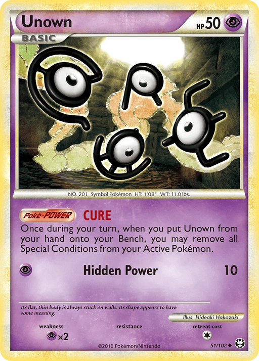Unown (51/102) [HeartGold & SoulSilver: Triumphant] - for just $0.40! 