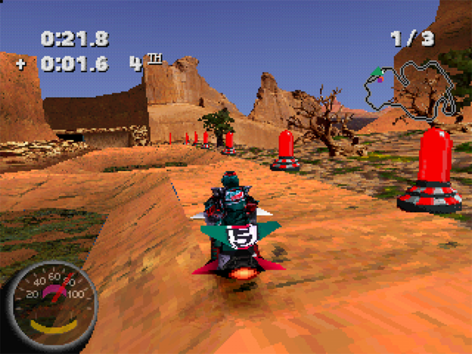 Jet Moto 2 – PlayStation 1 (PS1) - for just $0! 