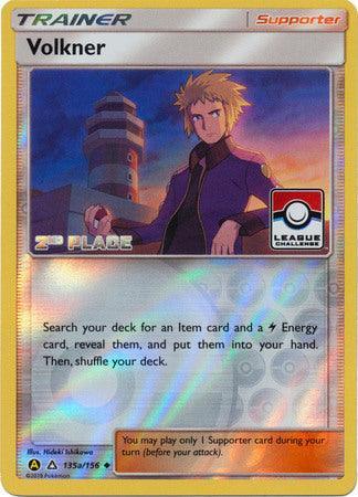 Volkner (135a/156) (League Challenge 2nd Place) [Sun & Moon: Ultra Prism] - for just $0.60! 