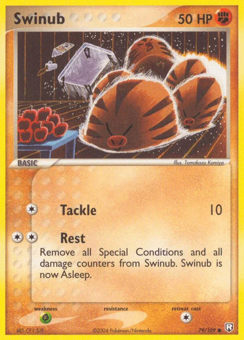 Swinub (79/109) [EX: Team Rocket Returns] - for just $1.25! 