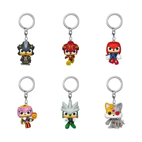 Funko Pop! Justice League x Sonic the Hedgehog Pocket Key Chain - for just $6.98! 