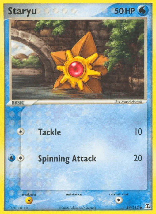 Staryu (84/113) [EX: Delta Species] - for just $0.35! 
