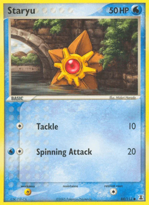 Staryu (84/113) [EX: Delta Species] - for just $0.30! 
