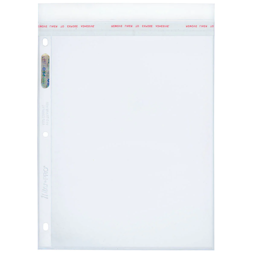 Ultra PRO: Comic 1-Pocket Pages - 3-Holes (100-Pack) - for just $0! 