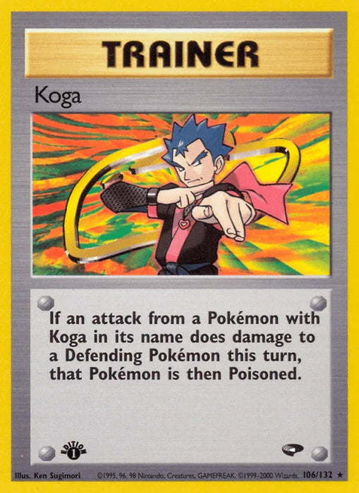 Koga (106/132) [Gym Challenge 1st Edition] - for just $1.90! 