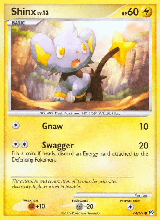 Shinx (74/99) [Platinum: Arceus] - for just $0.15! 
