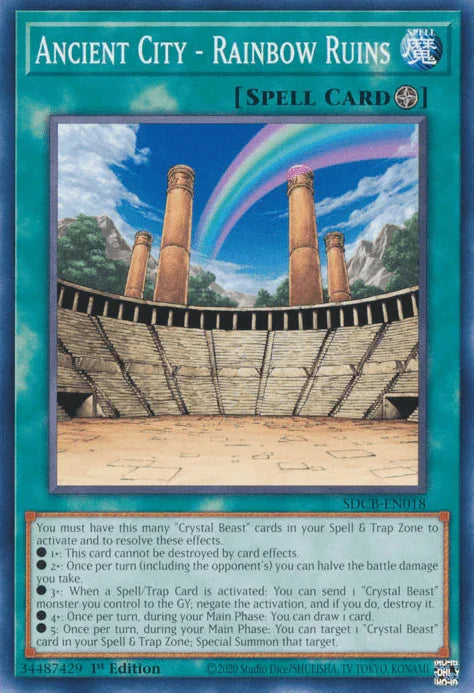 Ancient City - Rainbow Ruins [SDCB-EN018] Common - for just $0.10! 