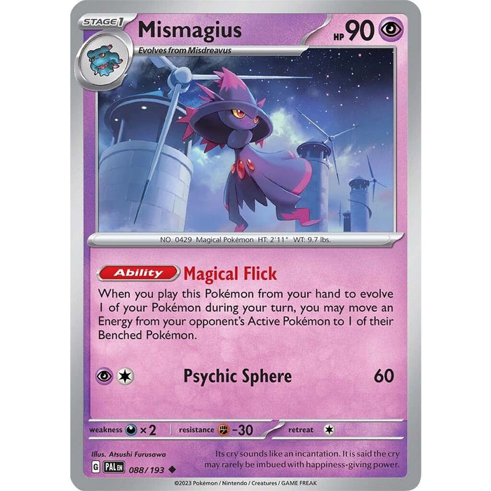 Mismagius (088/193) [Scarlet & Violet: Paldea Evolved] - Just $0.03! Shop now at Retro Gaming of Denver