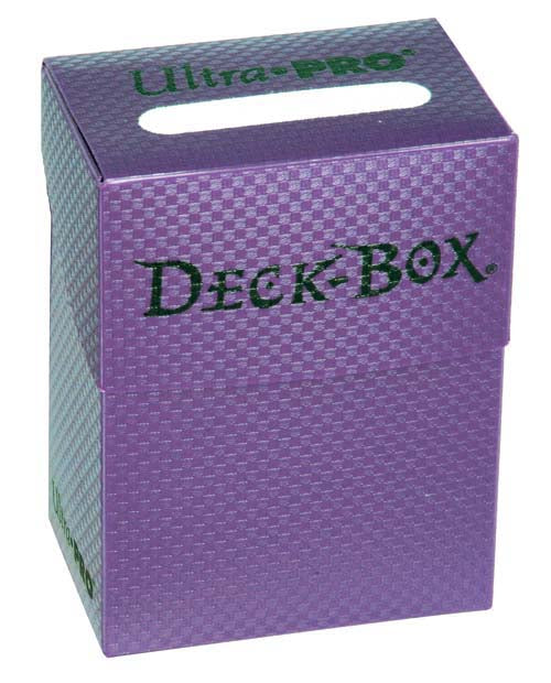Ultra PRO: Deck Box - Textured (Plenty Purple) - for just $0! 