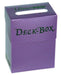 Ultra PRO: Deck Box - Textured (Plenty Purple) - for just $0! 