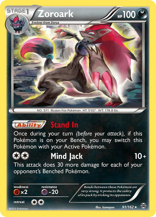 Zoroark (91/162) [XY: BREAKthrough] - for just $0.65! 