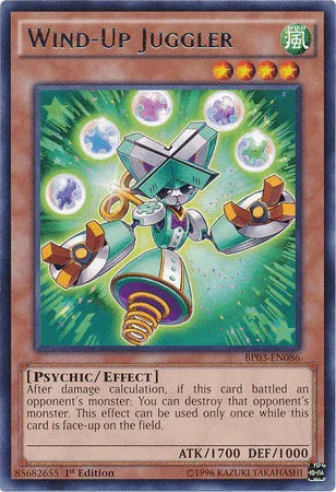 Wind-Up Juggler [BP03-EN086] Rare - for just $0.10! 