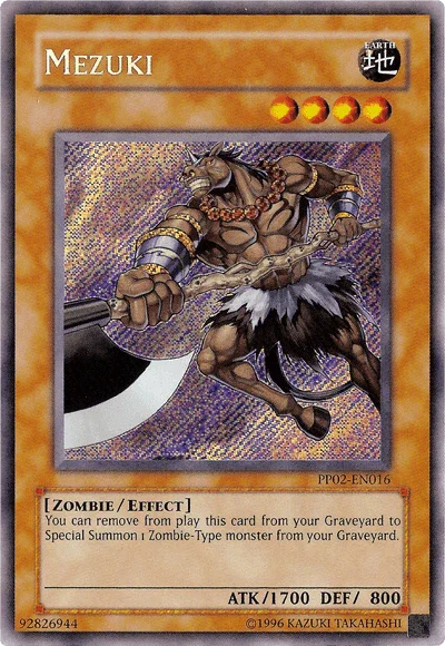 Mezuki [PP02-EN016] Secret Rare - for just $5.80! 