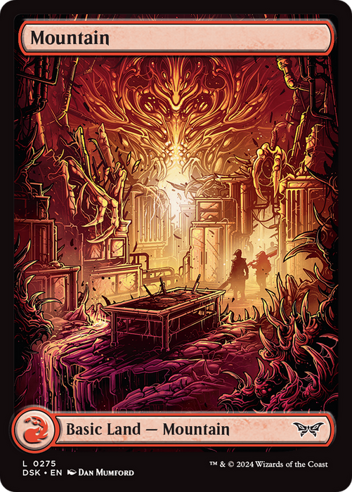 Mountain (DSK-275) - Duskmourn: House of Horror Foil - for just $0.11! 