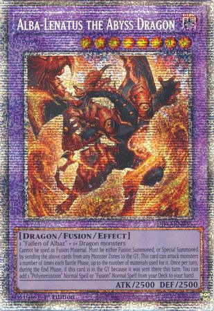 Alba-Lenatus the Abyss Dragon [DIFO-EN035] Starlight Rare - for just $25.60! 