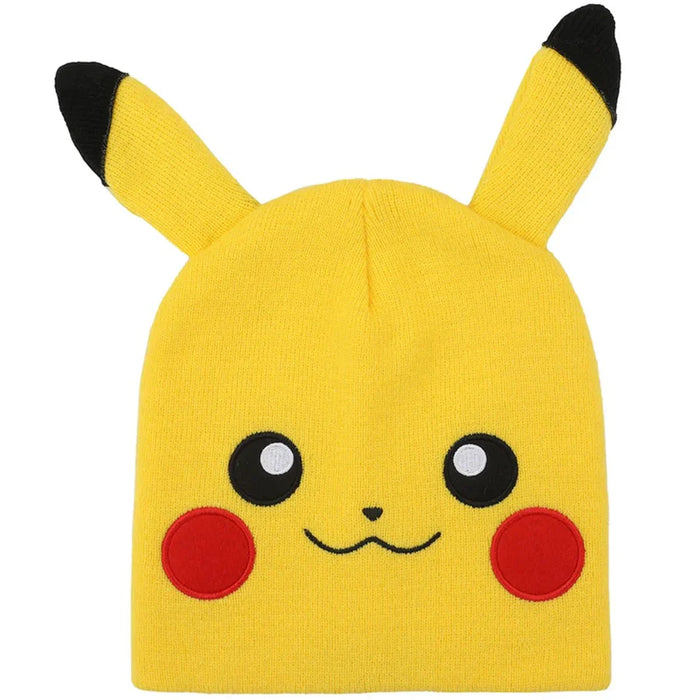 Pokemon Pikachu Big Face Cuffless Beanie - for just $14.95! 
