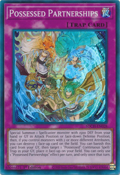 Possessed Partnerships [SDCH-EN028] Super Rare - for just $0.10! 