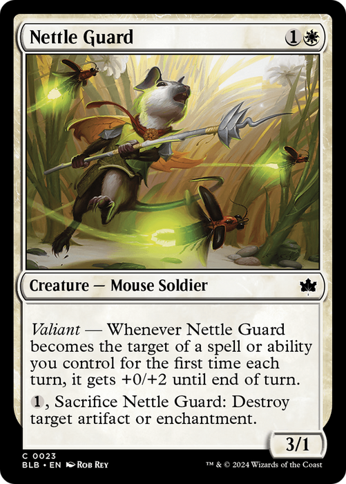 Nettle Guard (BLB-023) - Bloomburrow - for just $0.02! 