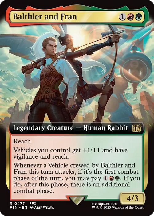 Balthier and Fran (Extended Art) (FIN-477) - FINAL FANTASY: (Extended Art) - for just $0.19! 