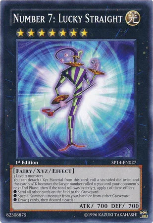 Number 7: Lucky Straight [SP14-EN027] Common - for just $2.75! 