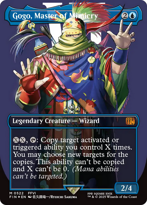 Gogo, Master of Mimicry (FIN-522) - FINAL FANTASY (Borderless) Foil - for just $13.12! 