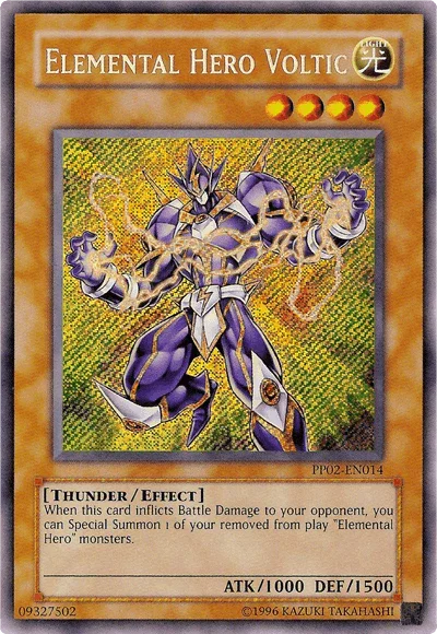 Elemental Hero Voltic [PP02-EN014] Secret Rare - for just $3.45! 