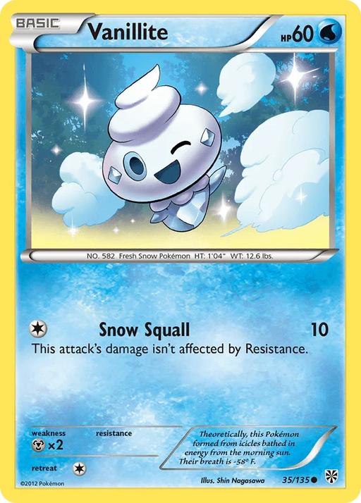 Vanillite (35/135) [Black & White: Plasma Storm] - for just $0.15! 