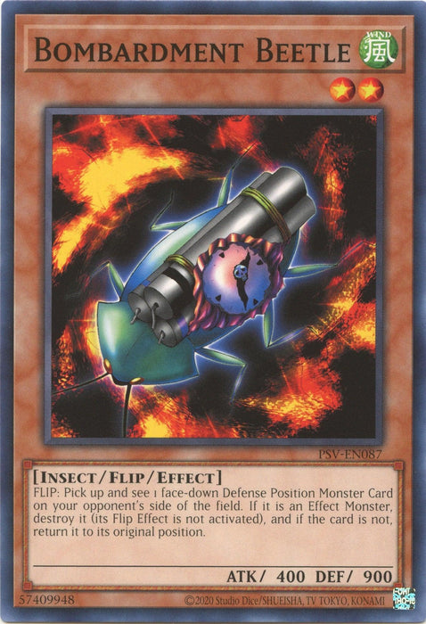 Bombardment Beetle (25th Anniversary) [PSV-EN087] Common - for just $0.10! 
