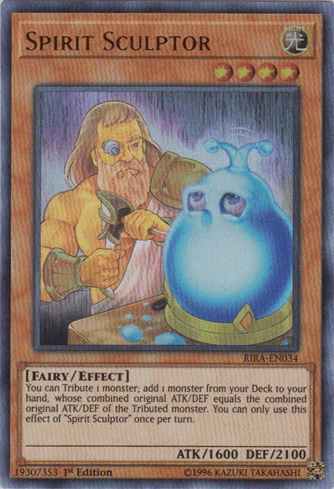 Spirit Sculptor [RIRA-EN034] Ultra Rare - for just $0.20! 