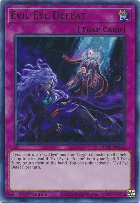 Evil Eye Defeat [MP20-EN242] Ultra Rare - for just $0.10! 