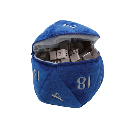 Ultra PRO: Dice Bag - Plush D20 (Blue) - for just $0! 