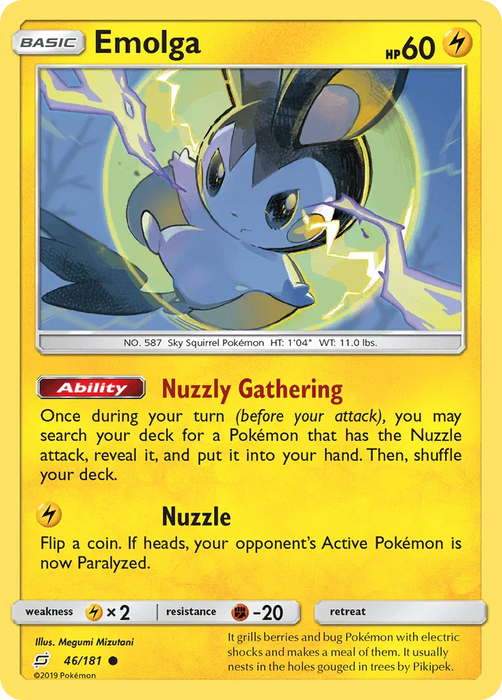 Emolga (46/181) [Sun & Moon: Team Up] - for just $0.15! 