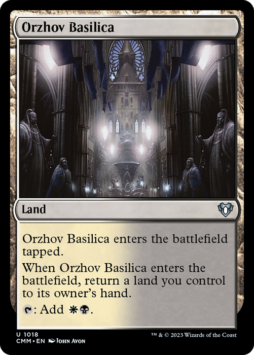 Orzhov Basilica (CMM-1018) - Commander Masters - for just $0.06! 