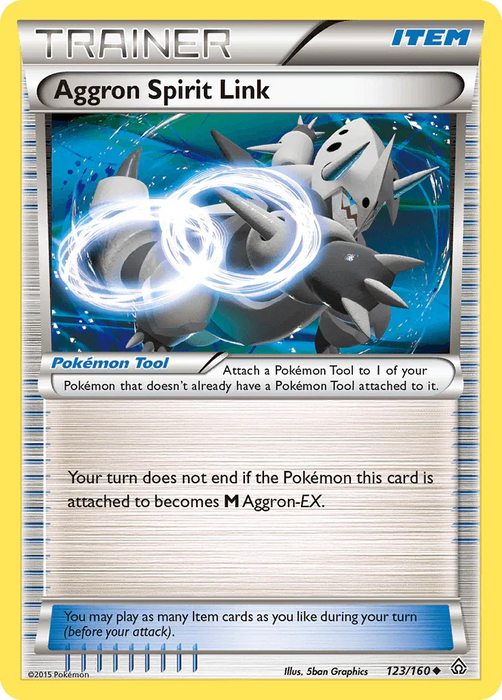 Aggron Spirit Link (123/160) [XY: Primal Clash] - for just $0.10! 