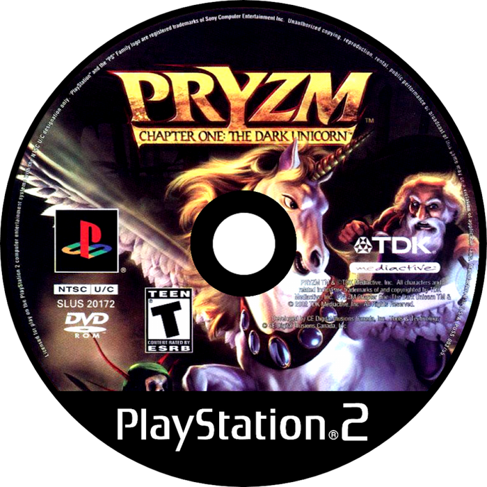Pryzm Chapter One The Dark Unicorn – PlayStation 2 (PS2) - for just $0! 