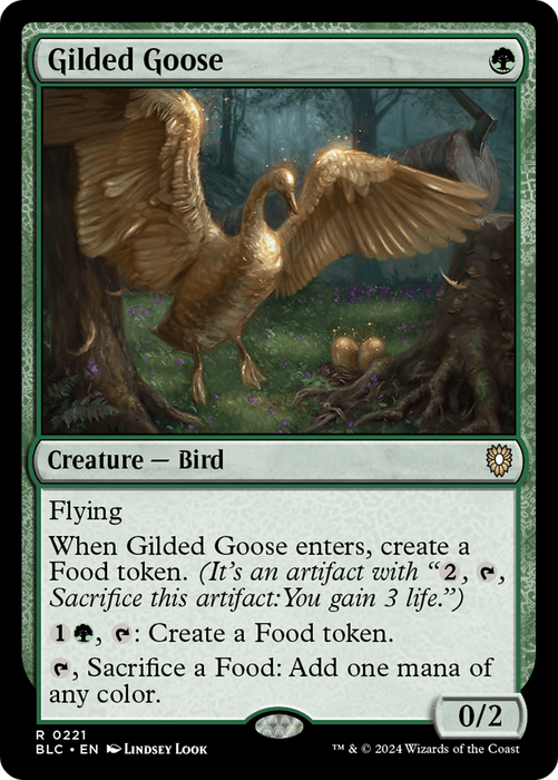 Gilded Goose (BLC-221) - Bloomburrow Commander - for just $0.13! 