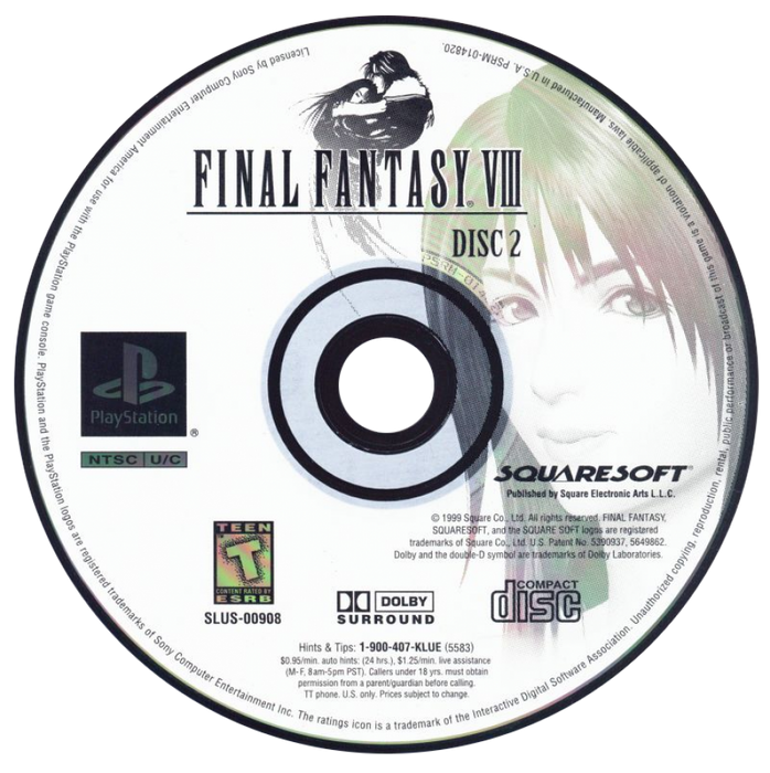 Final Fantasy VIII – PlayStation 1 (PS1) - for just $0! 