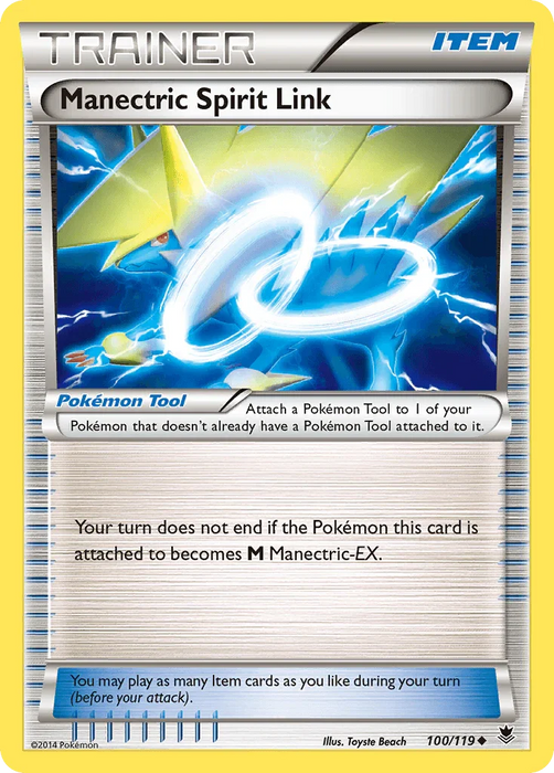 Manectric Spirit Link (100/119) [XY: Phantom Forces] - for just $0.15! 