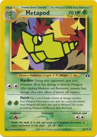 Metapod (42/75) [Neo Discovery Unlimited] - for just $0.50! 